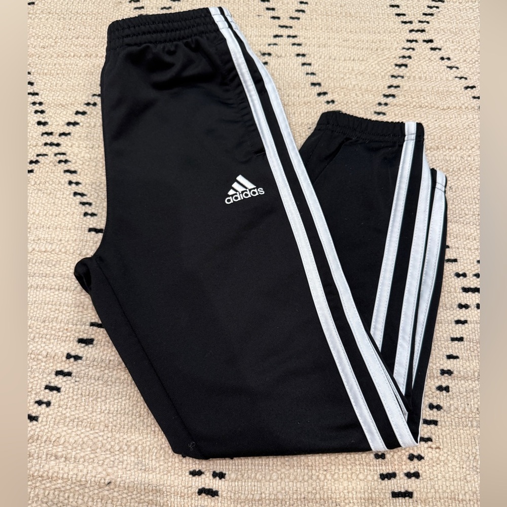 Classic black Adidas soccer set